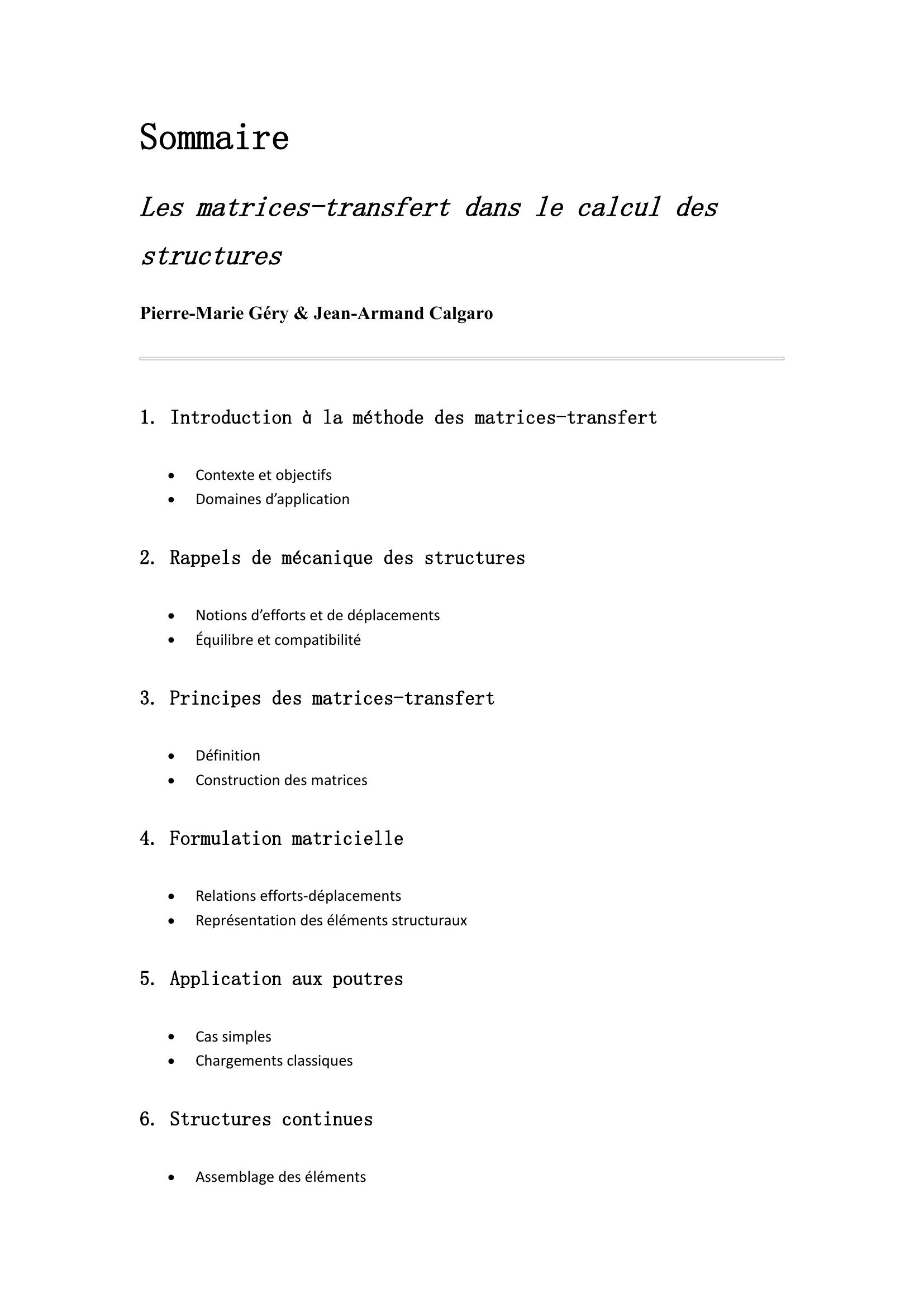 Page de Garde